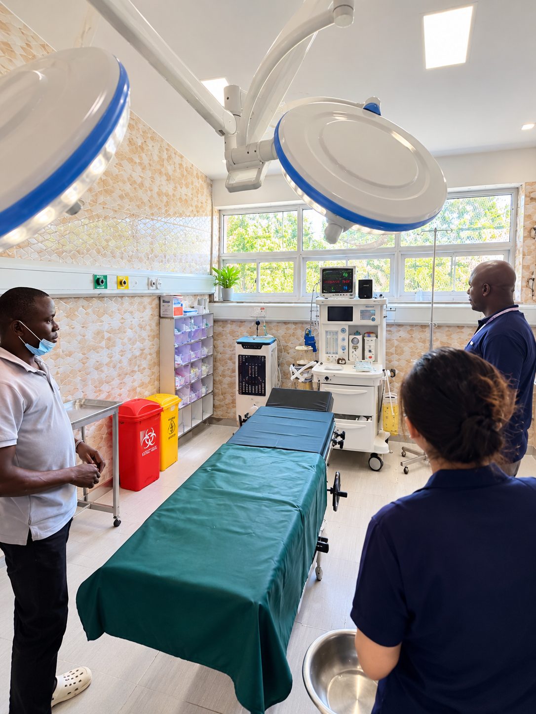 Operating theatre at Termary Hospital