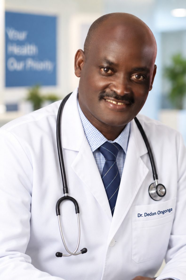 Portrait of Dr. Dedan Ongong’a